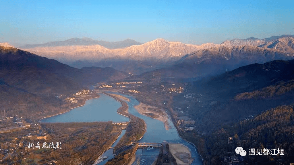 谦益|这里是都江堰，离雪山最近的公园城市！