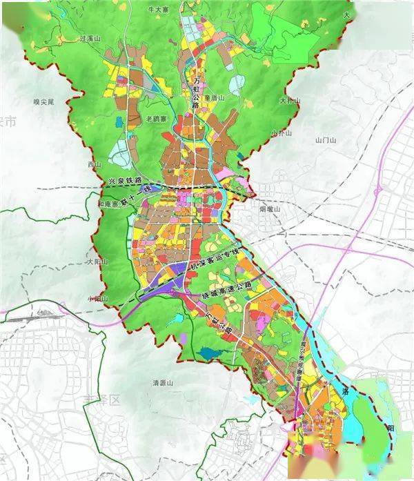 洛溪环岛路规划图图片