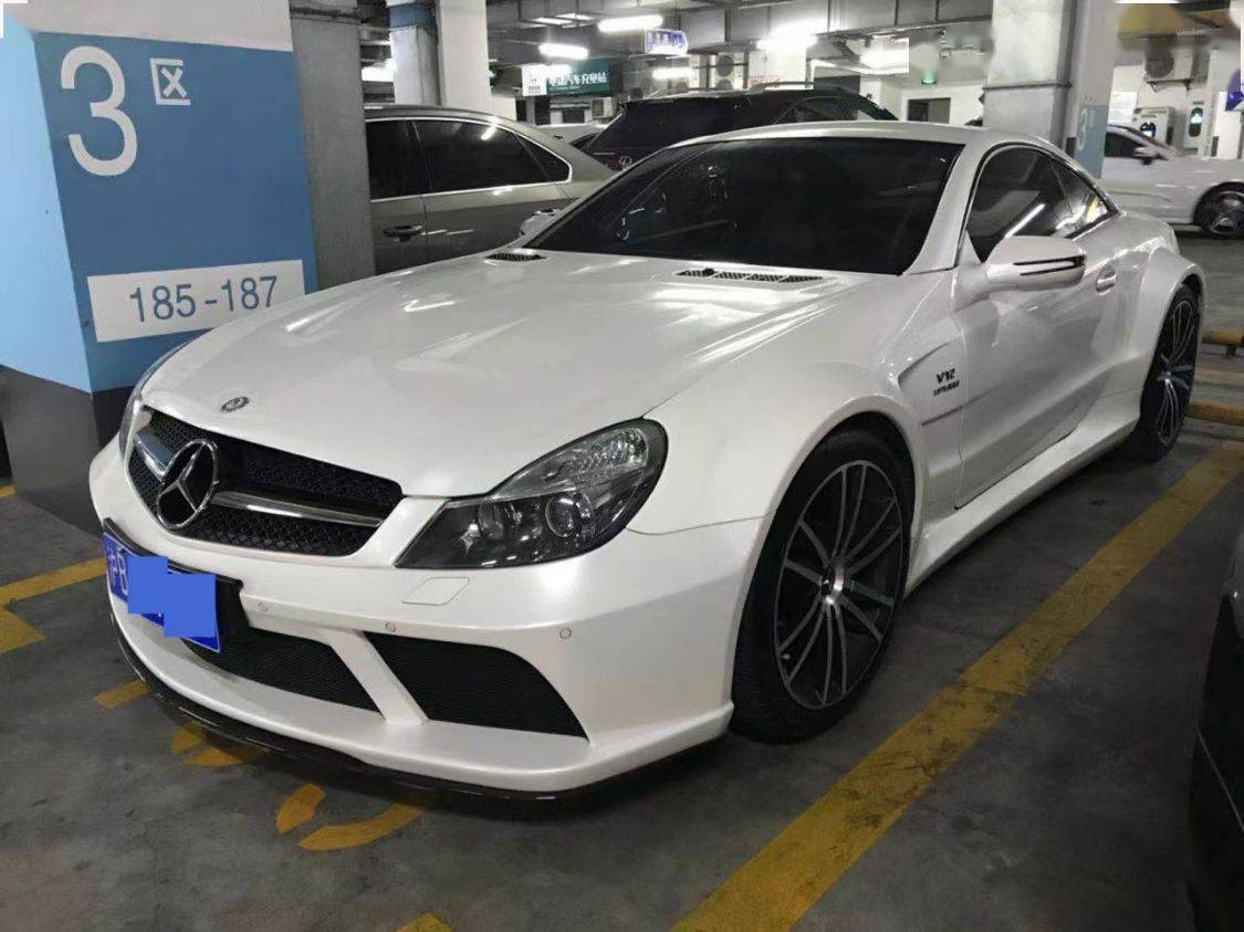 宁波富豪玩车败光家产10年前豪掷500万买内地第1辆sl65bs