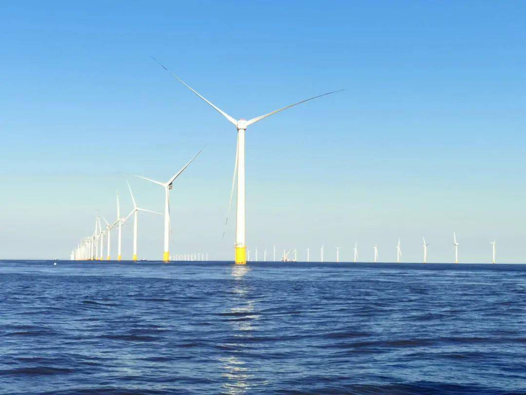 项目|国内单体容量最大海上风电项目全容量并网发电