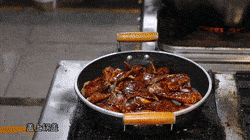 鱼尾|干锅鱼尾,卖火徐州!大厨公开秘制酱+辣椒油配方~关键是浇汁焗熟,出菜方便