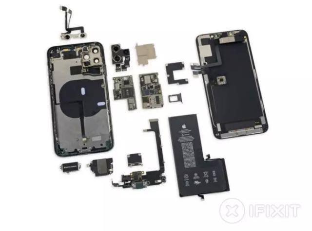 超酷的 Iphone 11系列内部构造图当壁纸 看的清清楚楚 Ifixit Max Pro