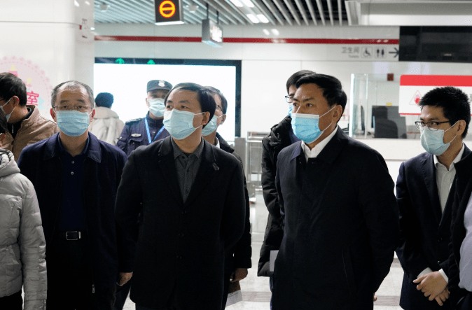 朱训志副市长检查地铁建设运营安全生产工作