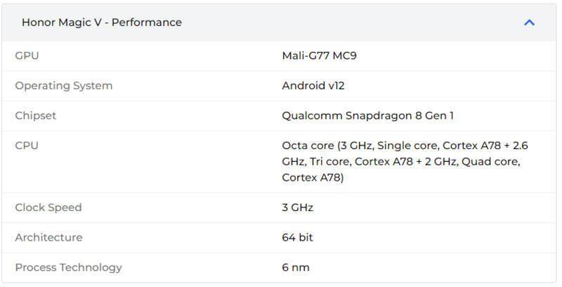 榮耀折疊屏Magic V再爆料 不止驍龍8 Gen1加持 科技 第4張