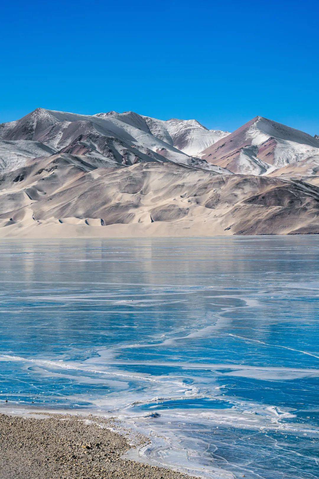 冰封白沙湖帕米尔高原上的神秘之地