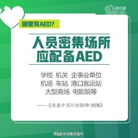 神器|救命神器AED简明使用攻略！希望你用不到，但一定要知道