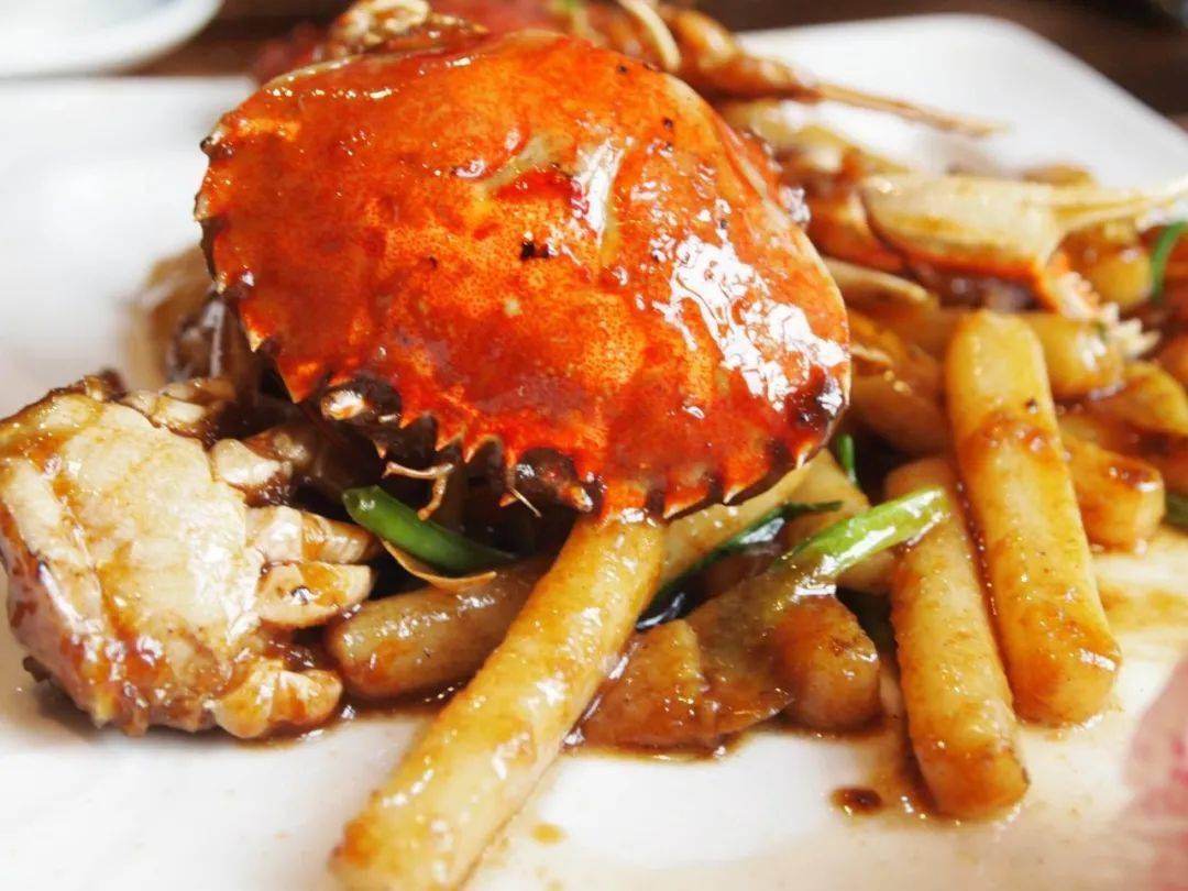 台州百味丨年糕的n种吃法蟹炒年糕蒸着炒着煮着炸着