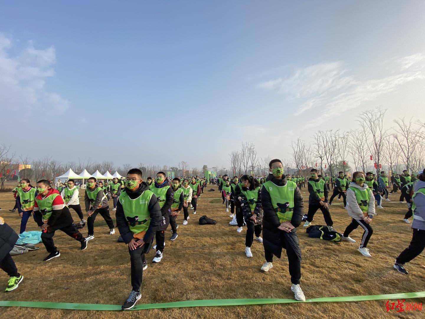 体系|运动成都的2022年第一天:沿着绿道奔跑!