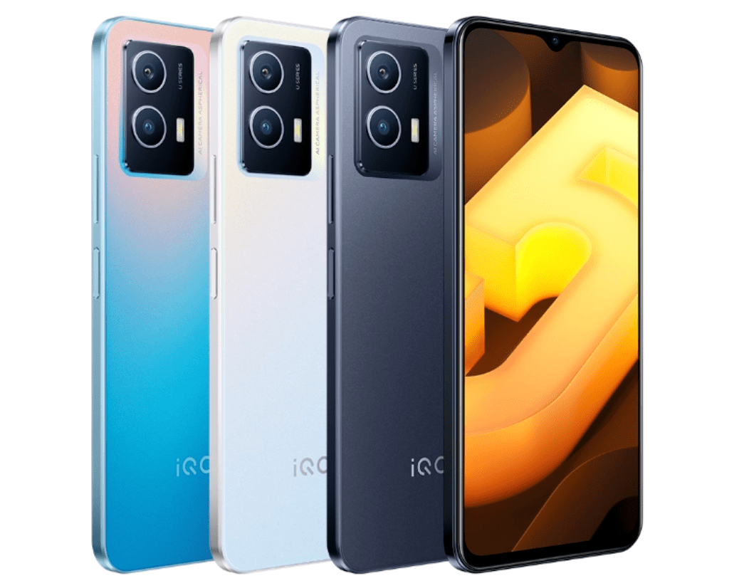 【新机】1299起 iQOOU5开售 120Hz水滴屏/骁龙695/5000mAh