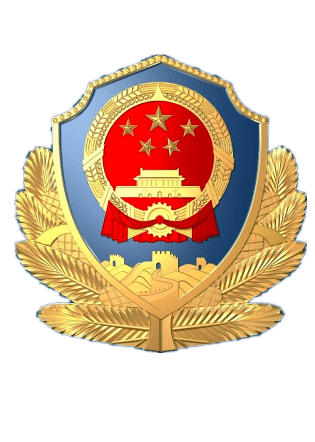 公安局标志 警徽图片