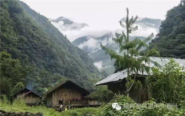 缅甸山脉图片