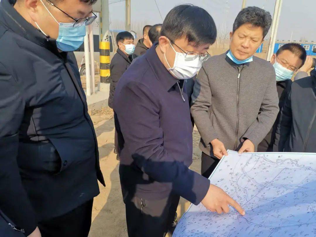 县领导就安全生产环保工作现场办公