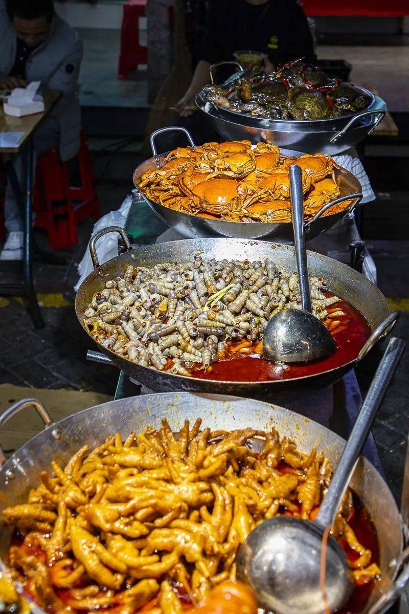 从厦门出发1小时晋江青阳夜市一个你来了就不想走的地方