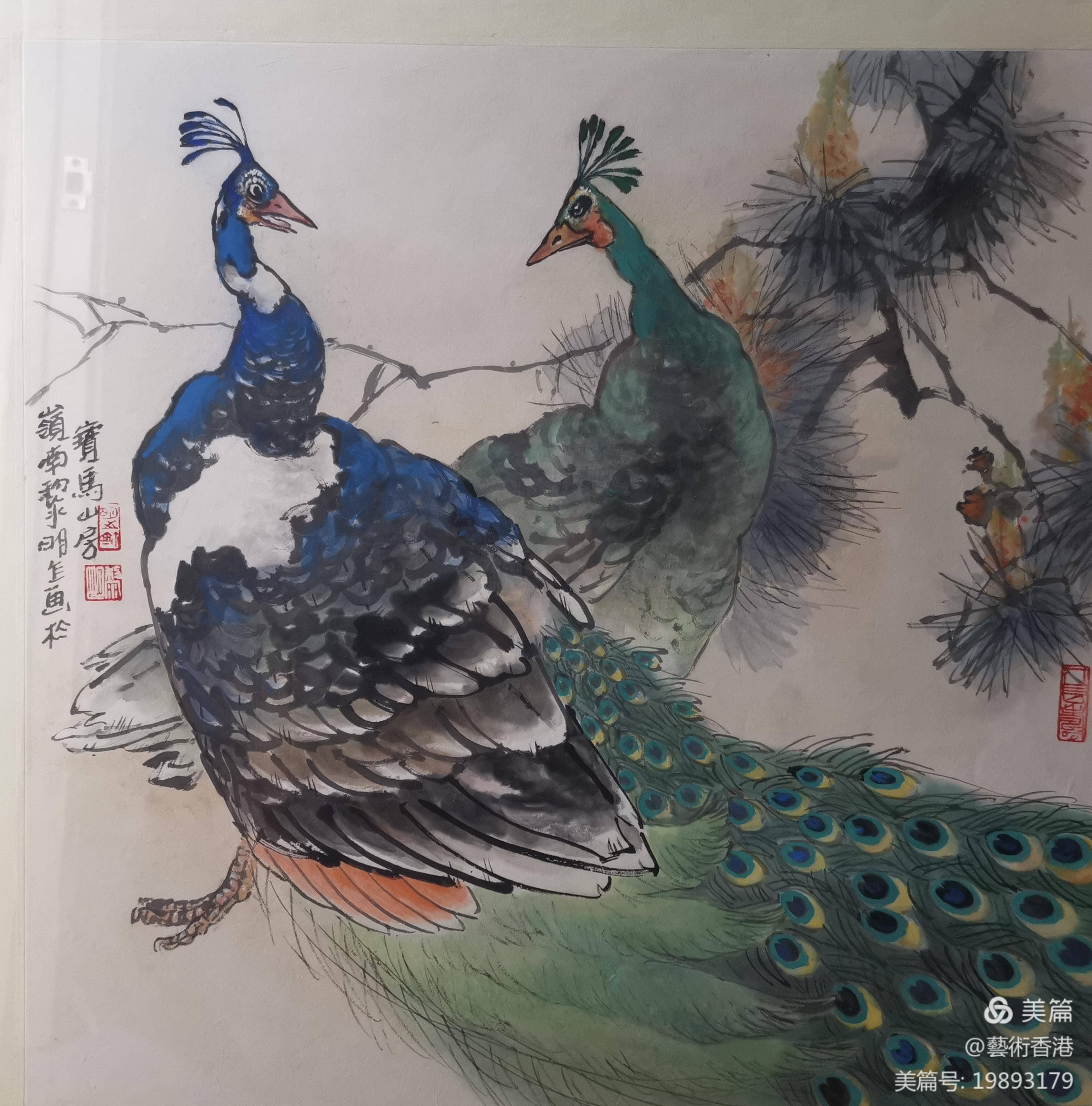 何家|香港当代岭南画派名家联展，“荷花胡”“何家山水”等聚首