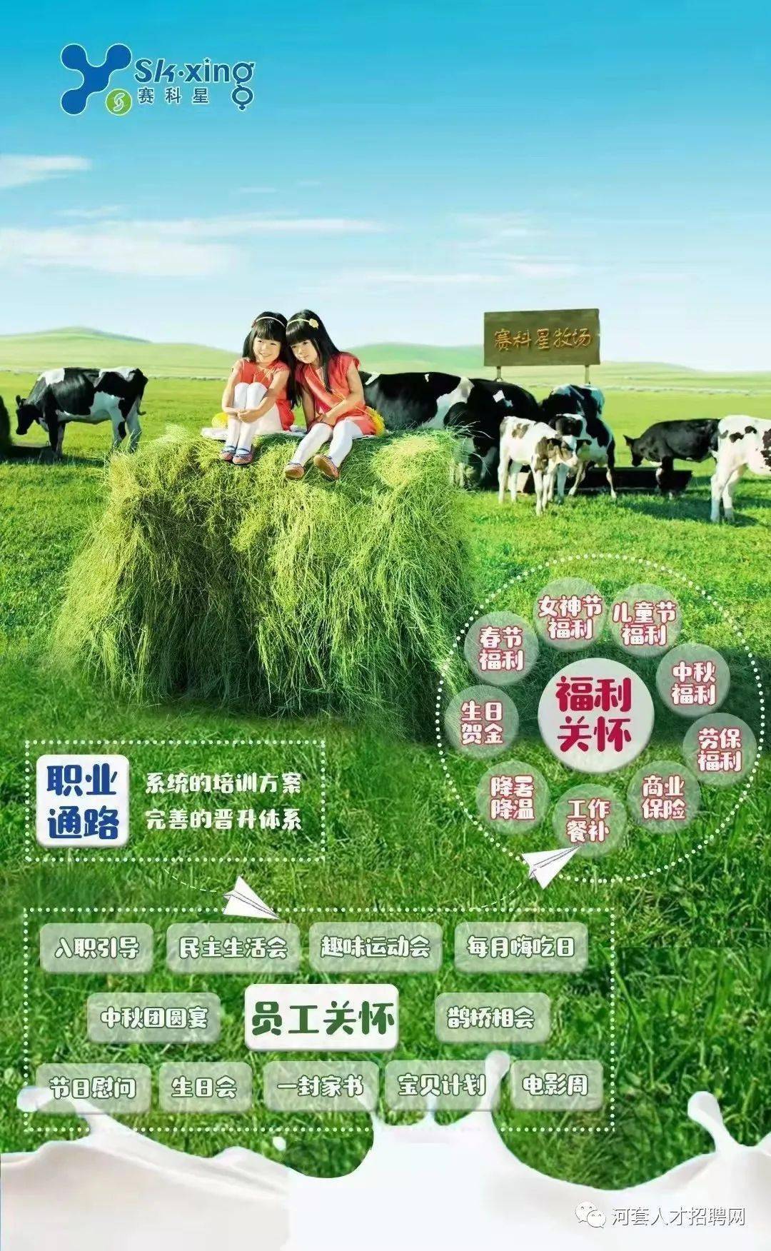 五险一金巴彦淖尔赛科星牧业有限责任公司2022年招聘信息