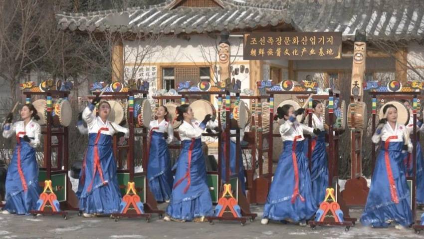 安图县春节特别节目正在录制中