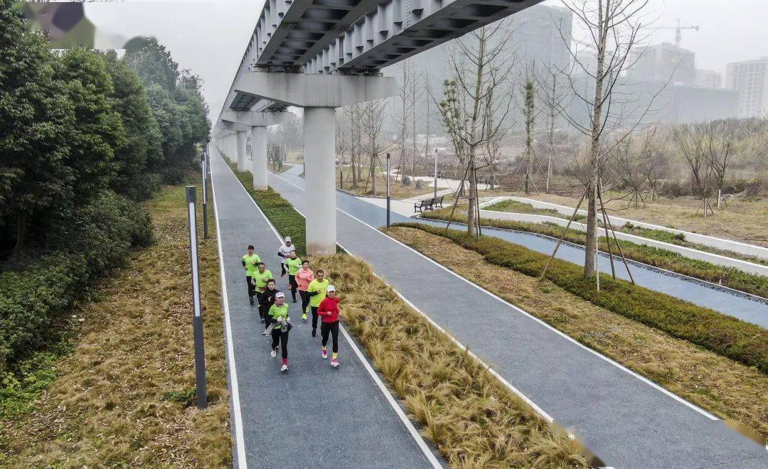 高品质生活璧山10公里慢道带你穿越城市之美