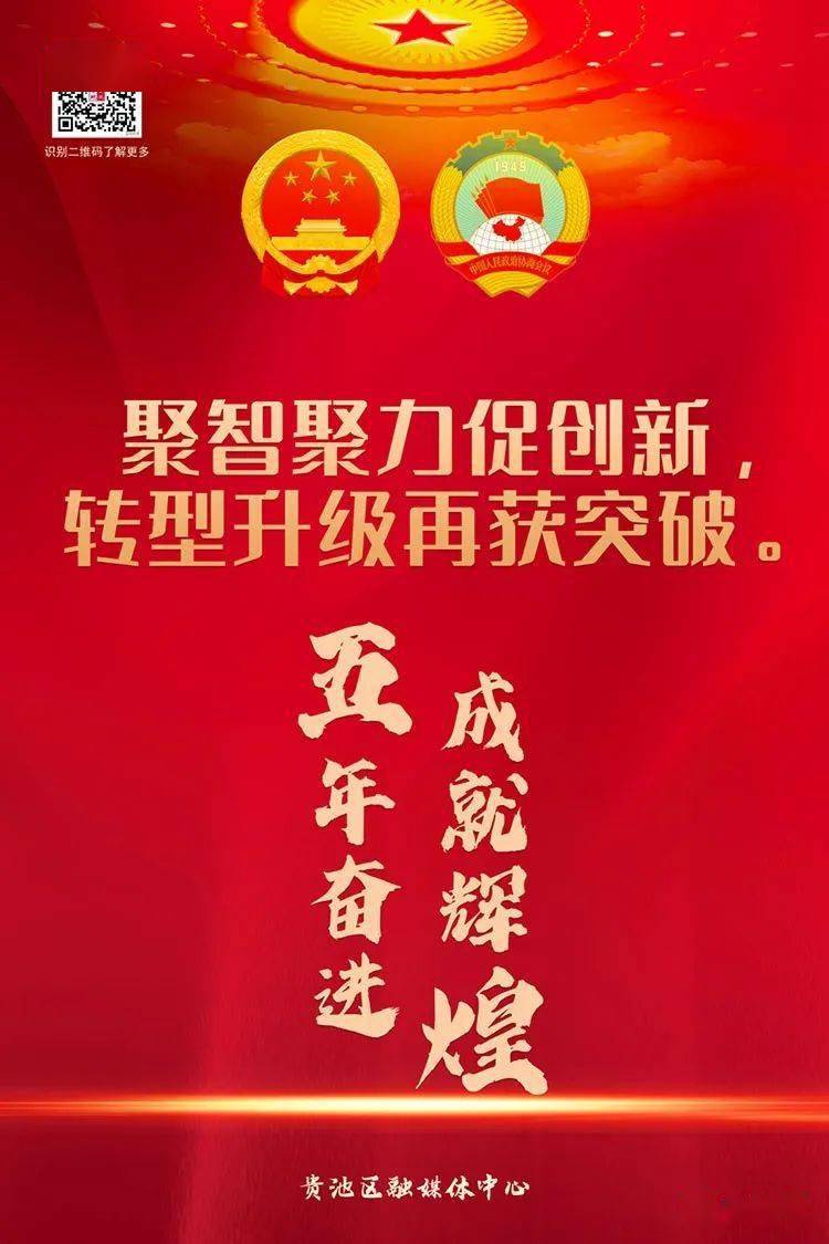 聚焦两会振奋人心28张海报梳理政府工作报告金句