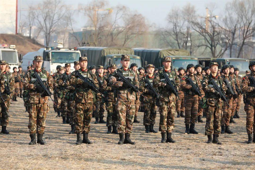 向战而行第81集团军某旅武警廊坊支队武警丽水支队武警黔西南支队