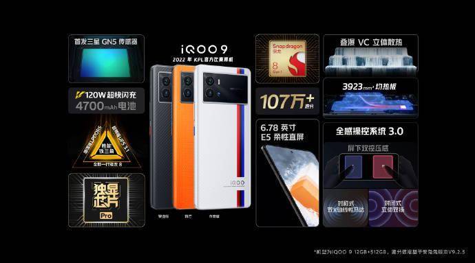 nit|3999元-5999元，iQOO 9/Pro手机正式发布