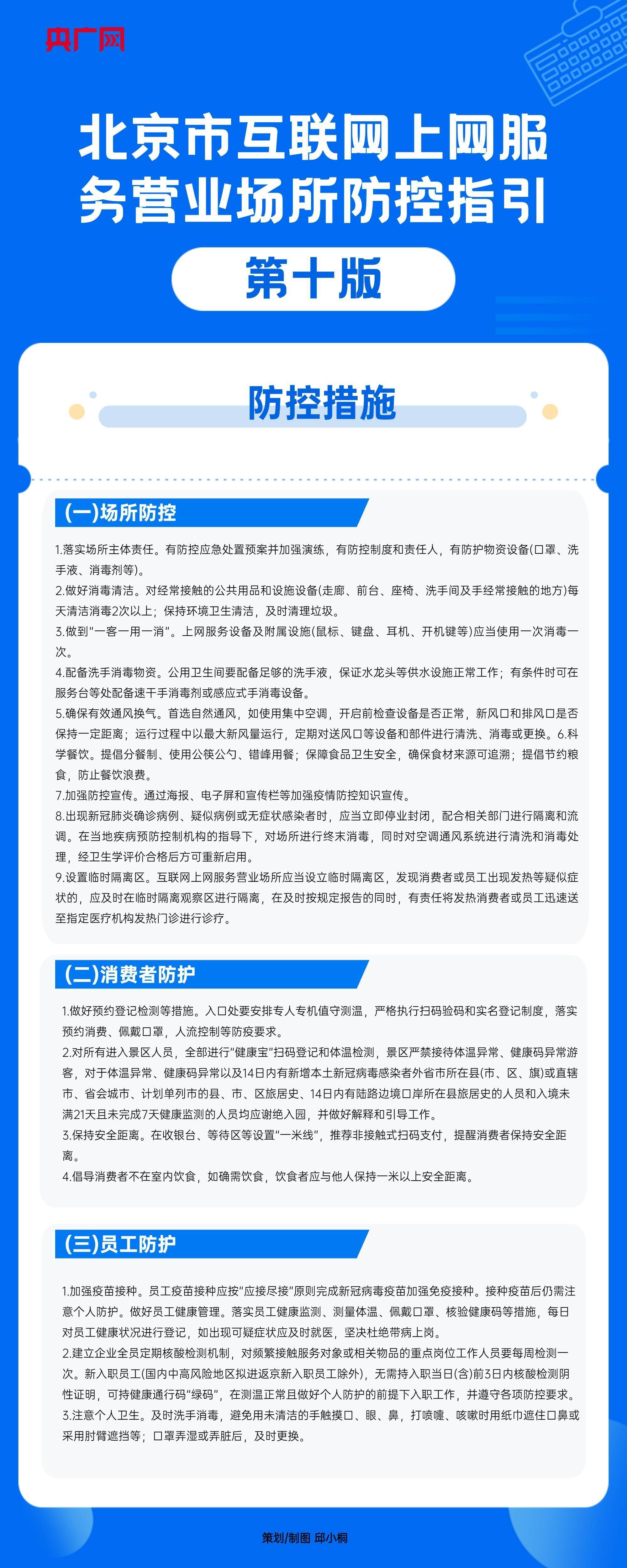 防控|北京市发布互联网营业场所最新疫情防控措施