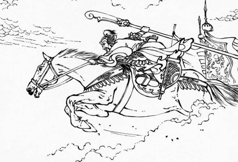 36:李存孝首战雁门关,一日三捷,女将邓瑞云要替父报仇_邓奎_大刀_儿子