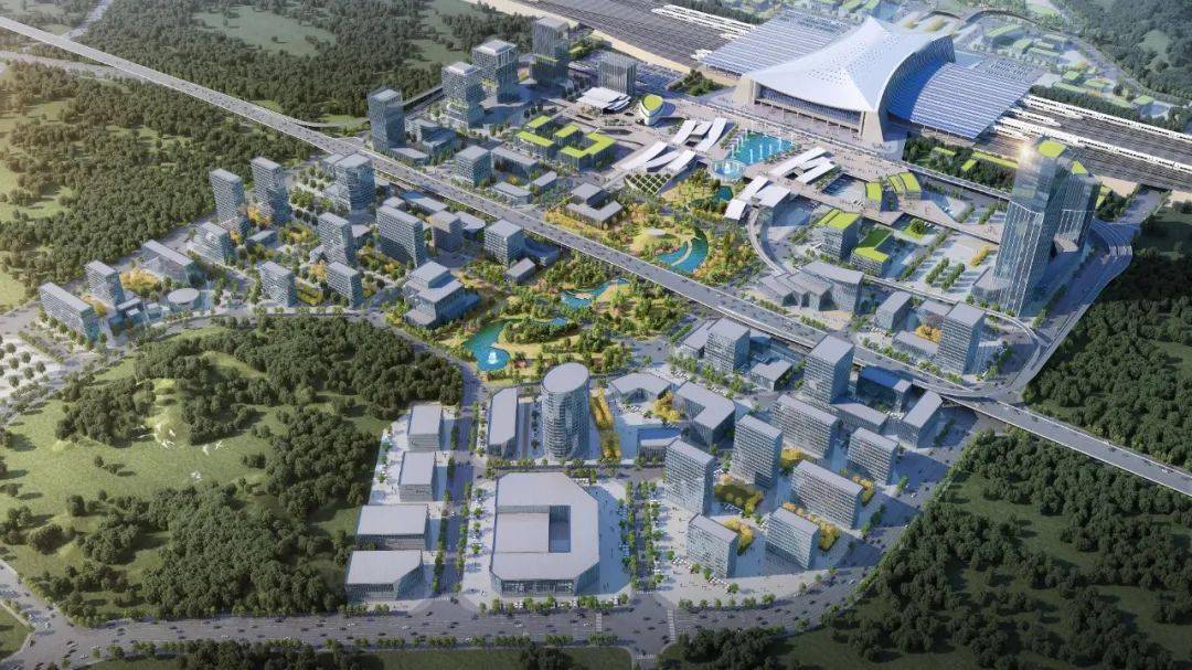 总投资111亿中国一冶承建的宜昌高铁生态城项目开工