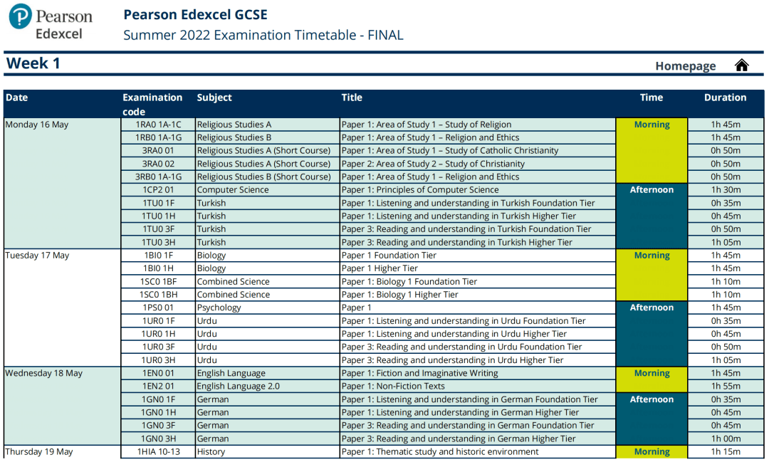 进行|最新官方反馈！2022年夏季A-level/GCSE考试将如期举行！（附考试时间表）