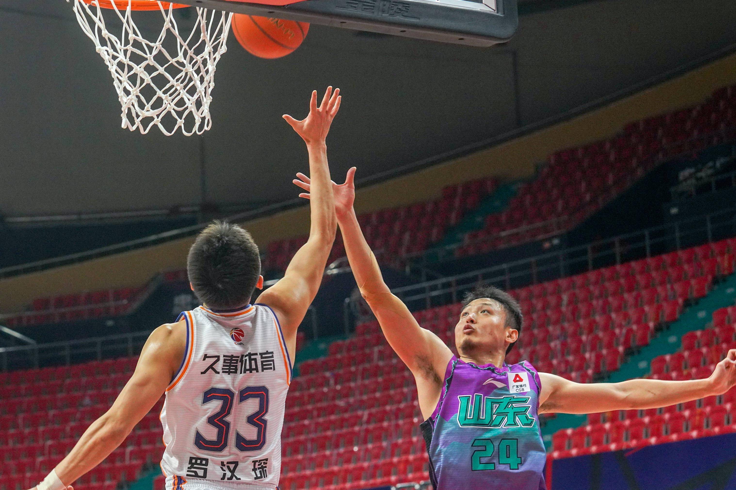 篮球——CBA第二阶段：上海久事胜山东高速
