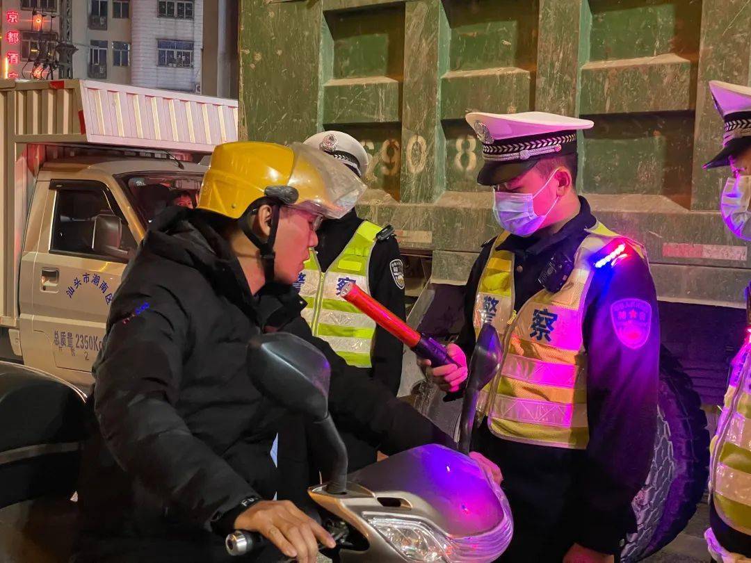 今天,潮南街头"大场面",警灯闪烁,警笛齐鸣_巡逻队_活动_林沛天