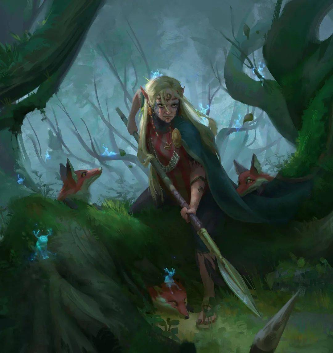 俄罗斯插画师katherine zhuk作品分享