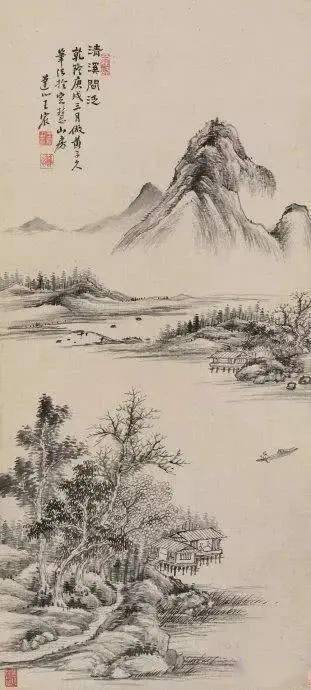 【名品视界】清代画家王宸的山水画欣赏_名家_艺术界_鉴定