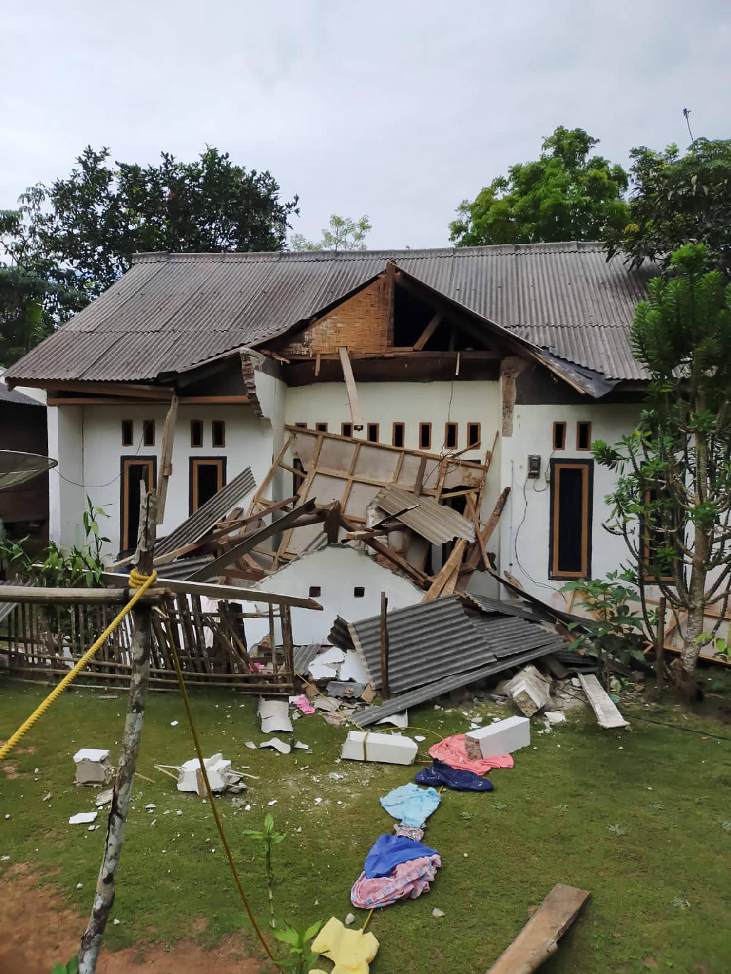 印尼萬丹省附近海域發生67級地震