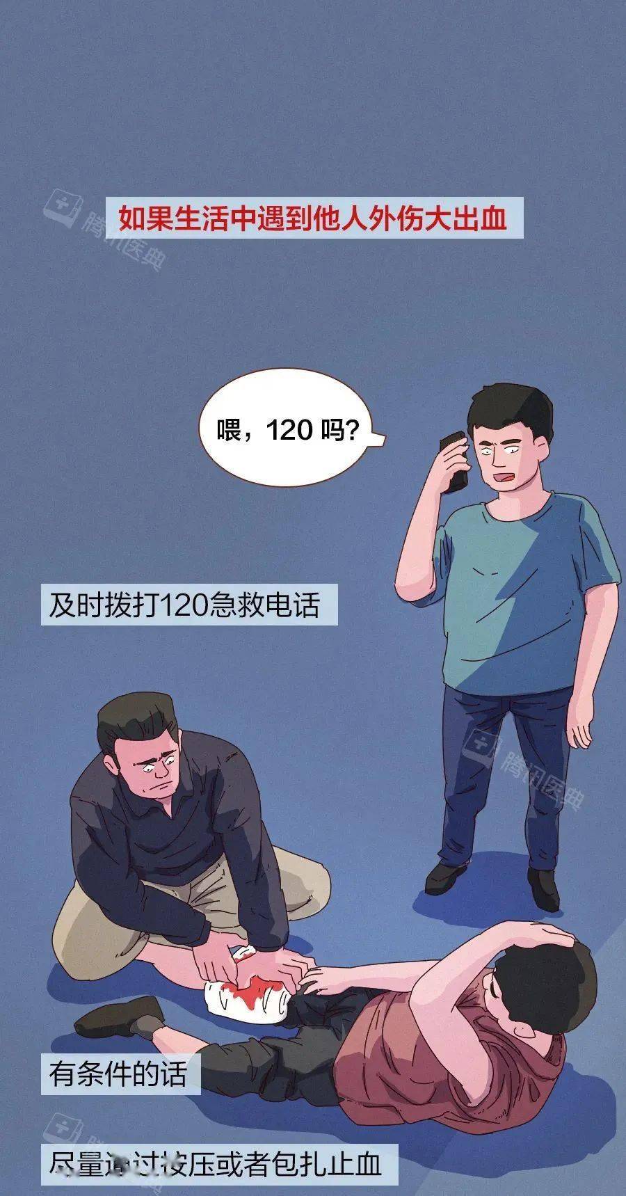 武宜和|用漫画告诉你：人止不住的大出血，到底有多可怕？