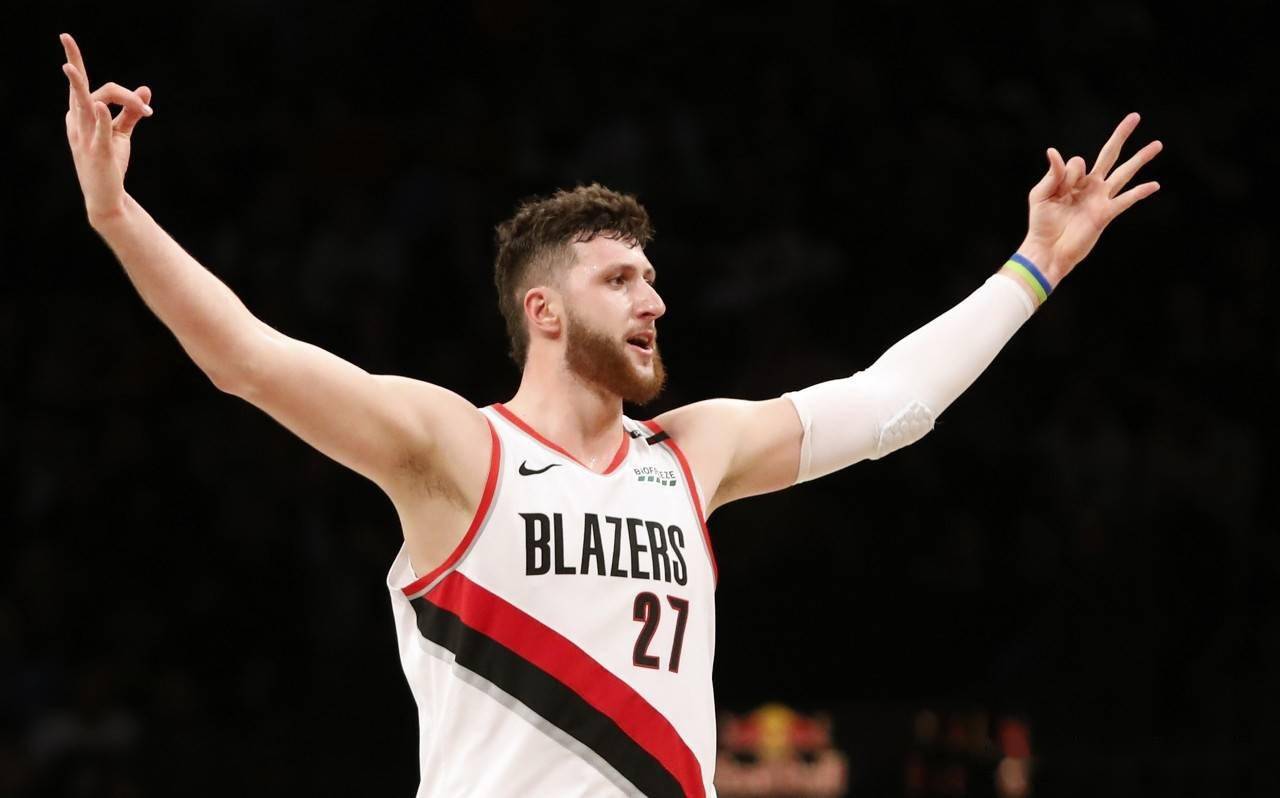 开拓者2位可被交易球员出炉,13 10中锋无缘辅佐利拉德_努尔基奇_nba