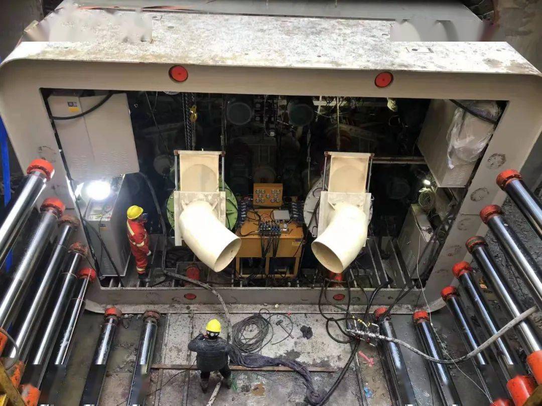 杭州地铁6号线枫桦西路站过街通道顶管顺利始发_工作_项目_施工