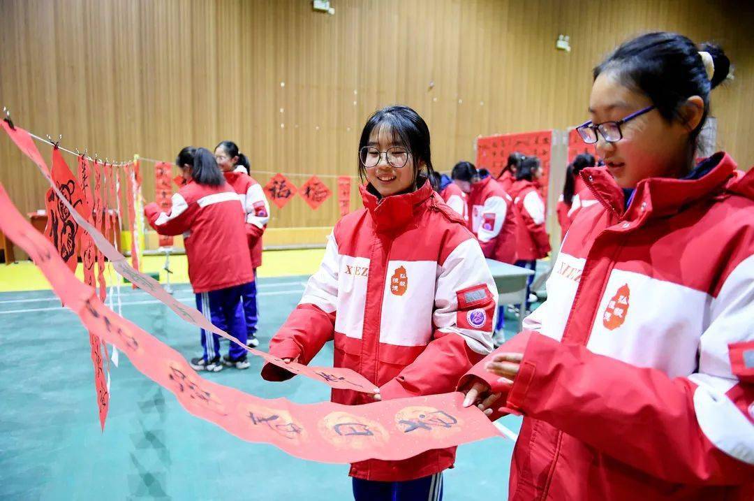 同贺新春喜迎冬奥宣化二中年味别样浓