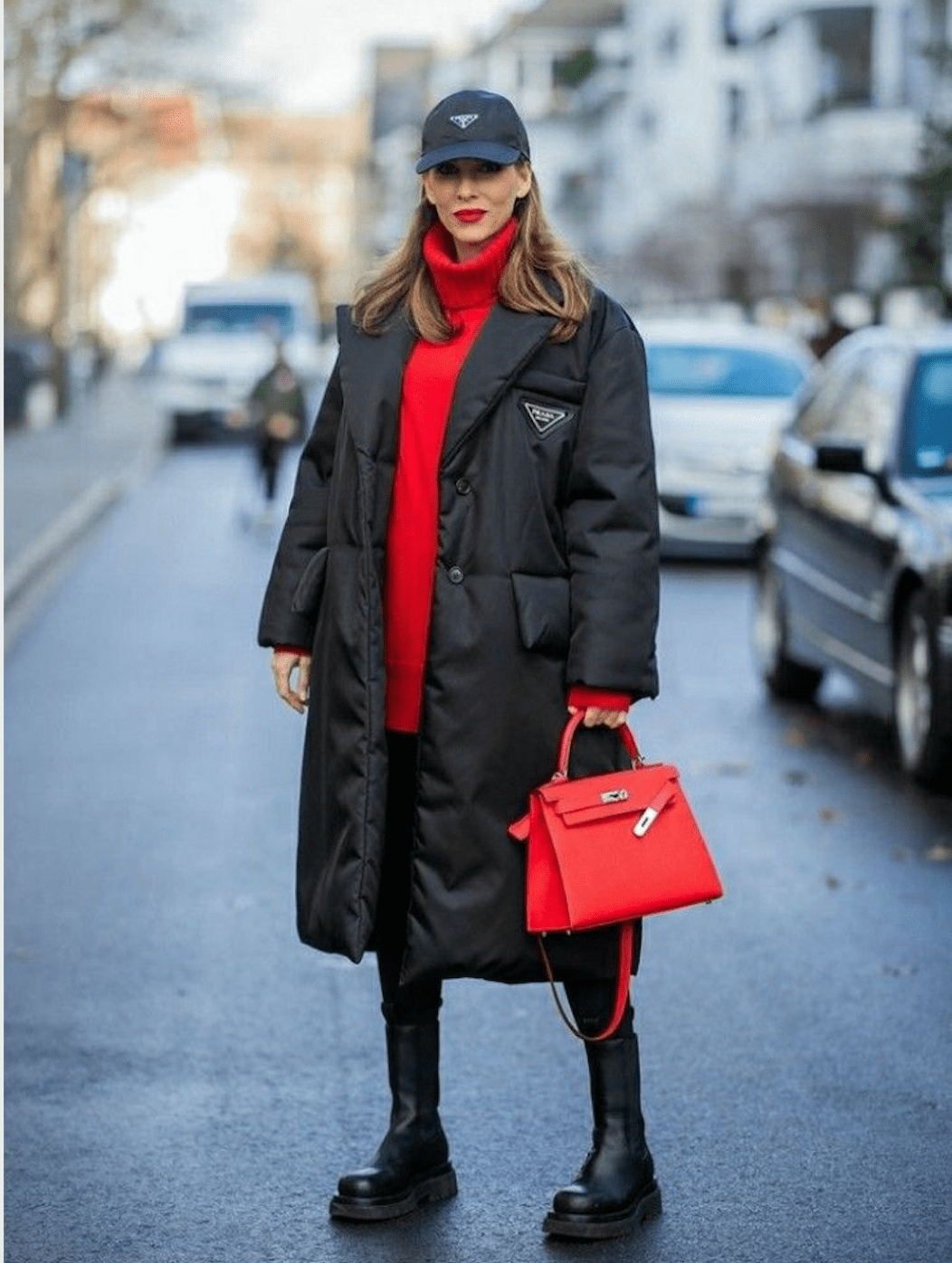 细节一身黑，换个穿法更时髦