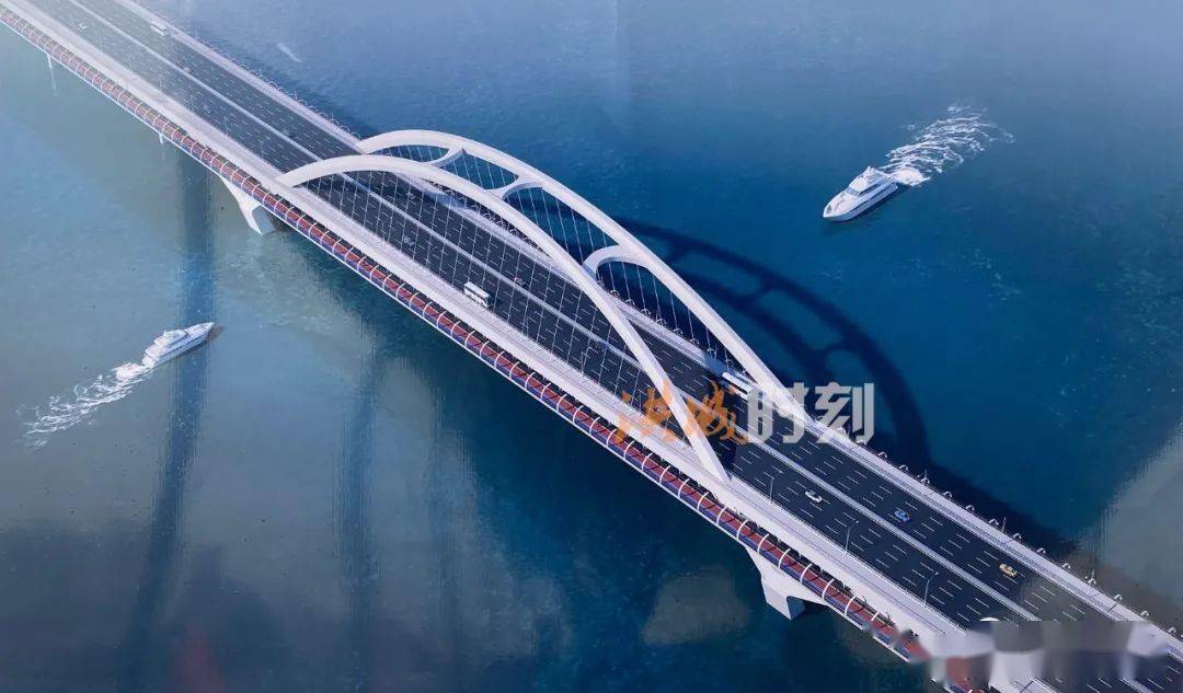 城市配套九龙湖过江大桥要进入桥梁施工阶段了