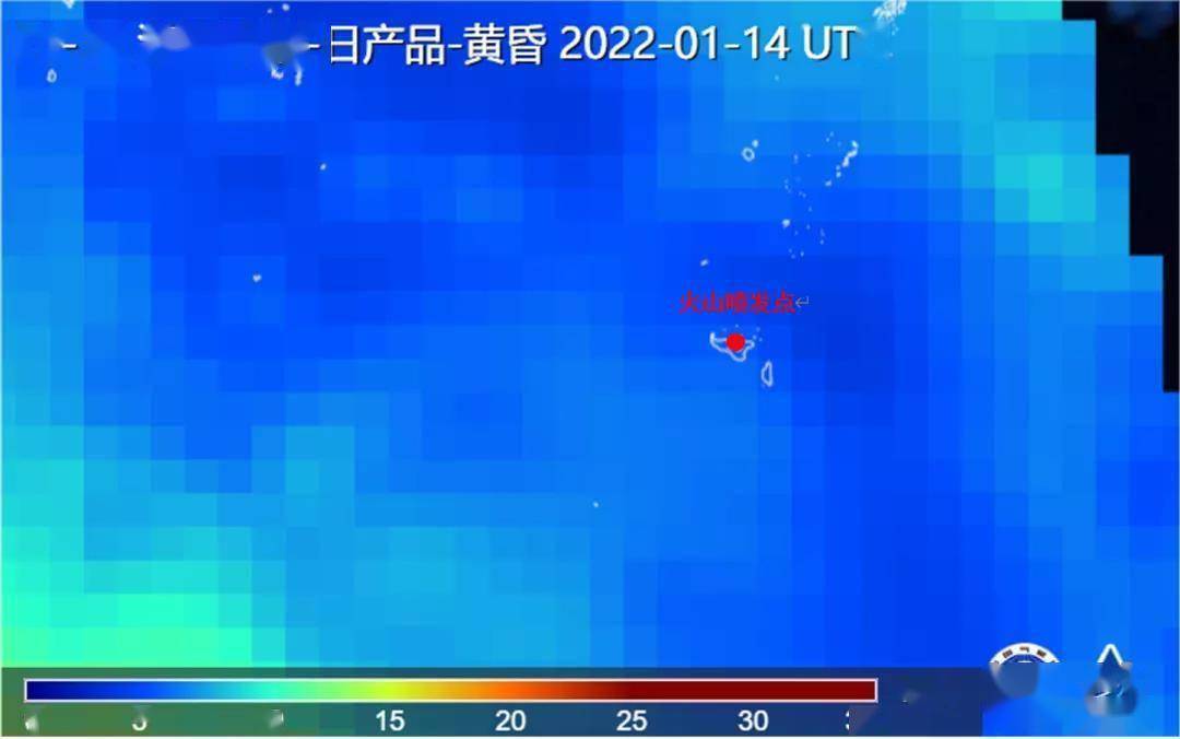 风云气象卫星看汤加火山喷发 火山喷发或影响拉尼娜发展