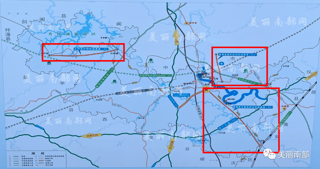 阆中机场大道规划图图片