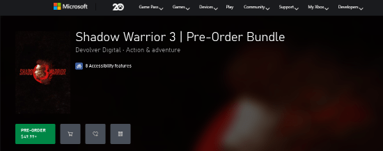 《影子武士3》去年宣布跳票 发售日曝光或于3月1日正式上线