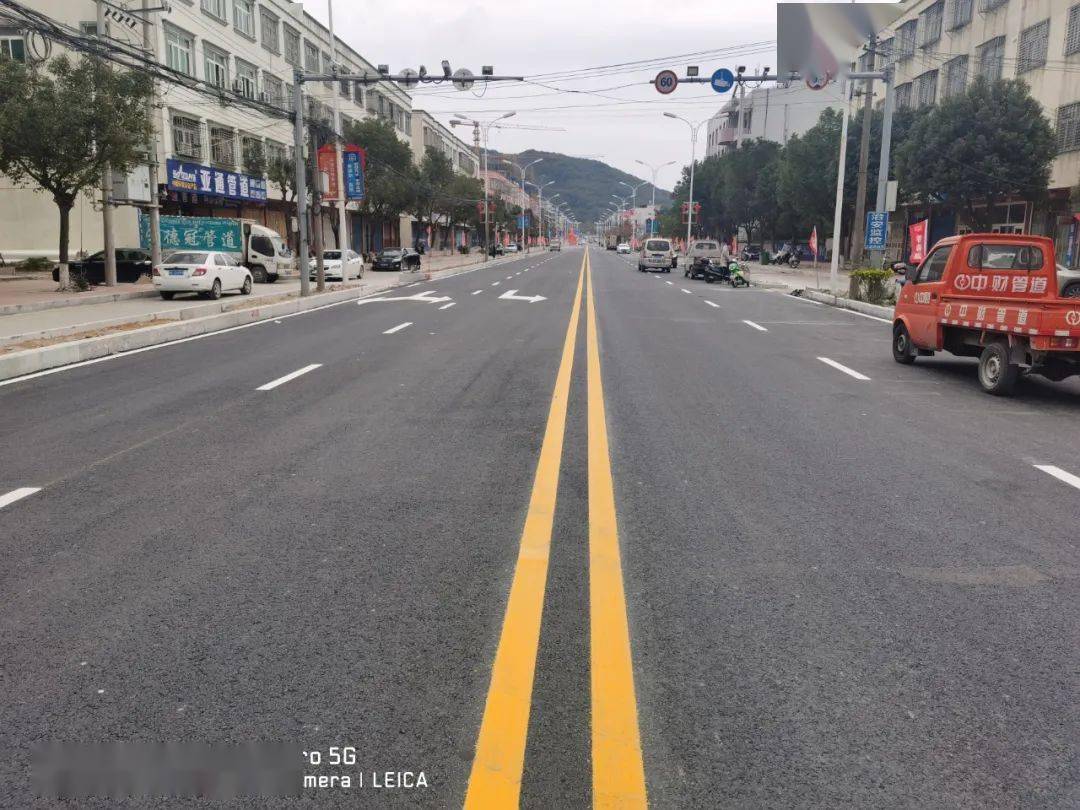 国道g104线福清隐元路路面改造完成