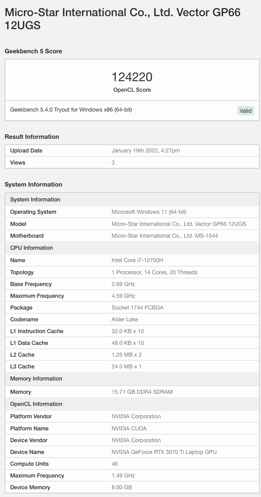 英伟达 RTX 3070 Ti 笔记本显卡跑分出炉，接近 RTX 3080
