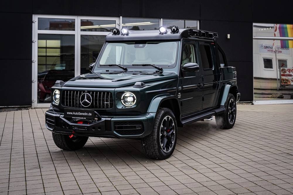 大g皮卡mercedesamgg63重度改装