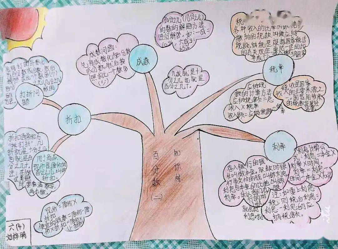 画一棵树的思维导图图片