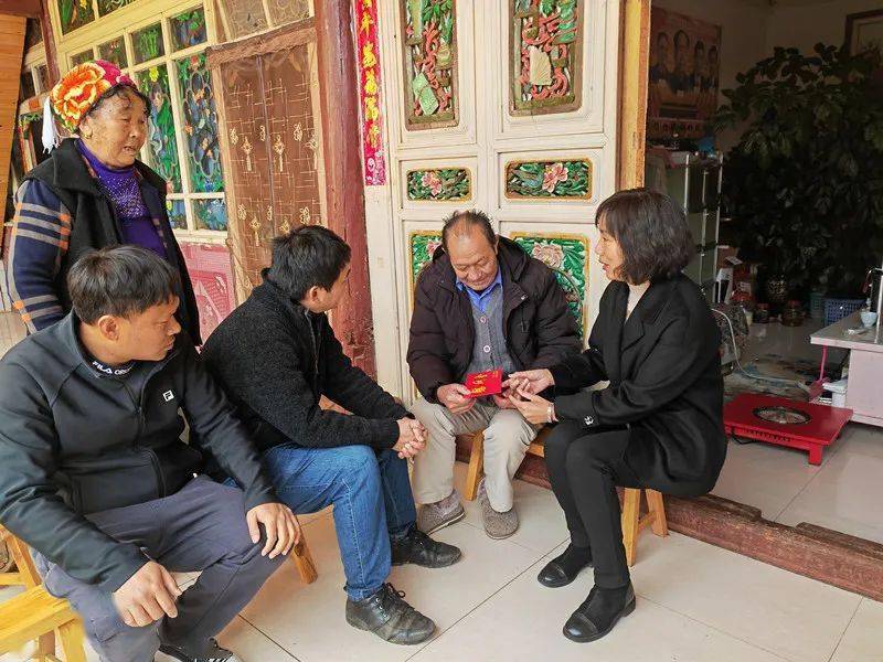 春节慰问暖人心——市人大常委会主任王梅芬到海东镇开展春节慰问