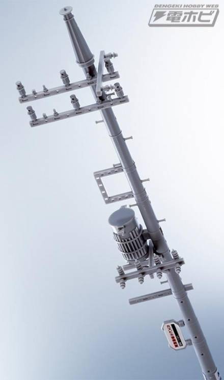 模玩|模玩资讯：万代 1/25比例超大型扭蛋 电线杆