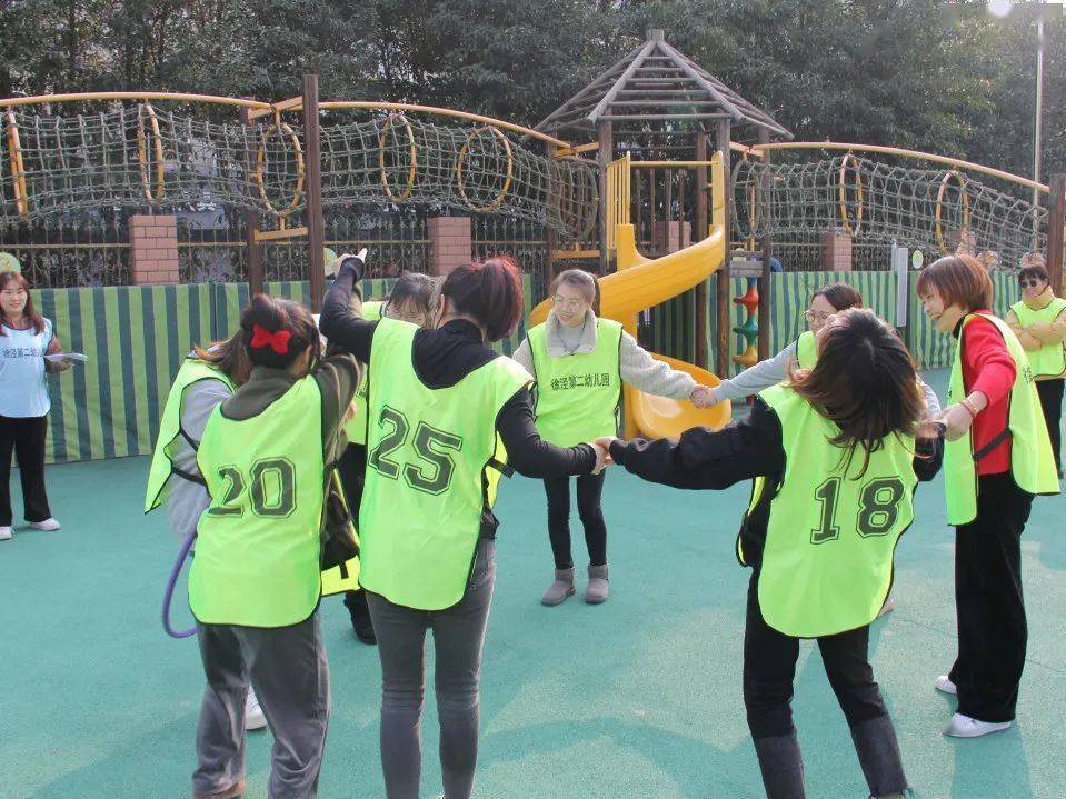 【和·美教师】徐泾第二幼儿园组织教师开展"虎虎生威,凝心聚力"迎新