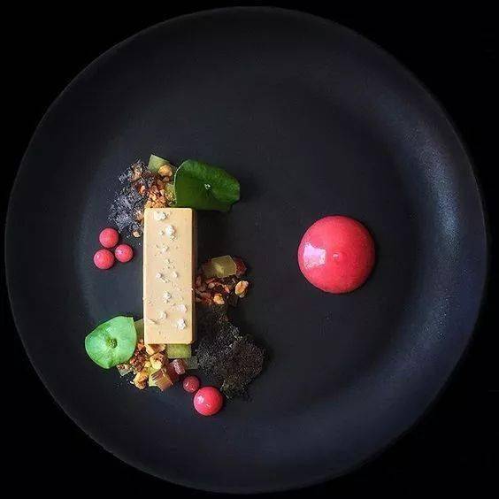 鹅肝摆盘来一波